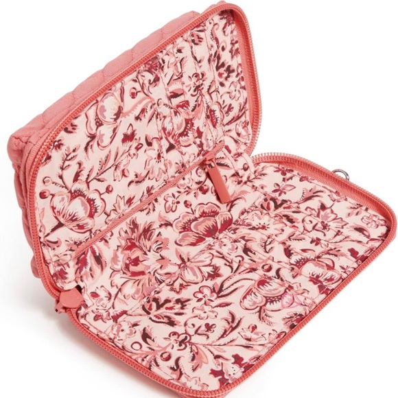 Vera Bradley coral pink wristlet - Picture 6 of 8